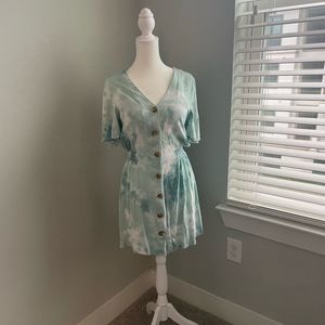 Abound button dress